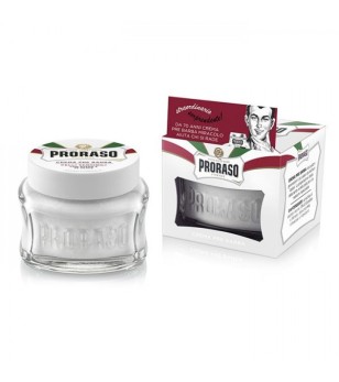 Крем до бритья Proraso для чувствительной кожи с зеленым чаем и овсом