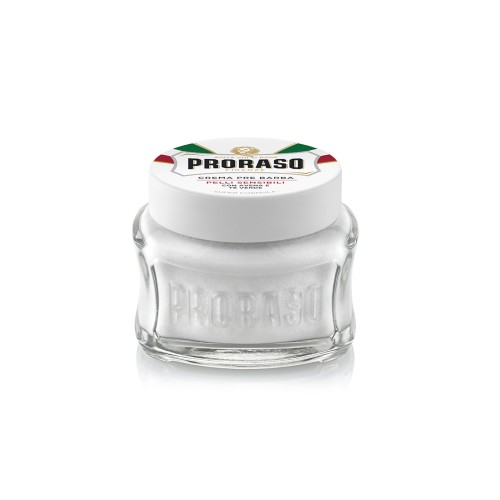 Крем до бритья Proraso для чувствительной кожи с зеленым чаем и овсом